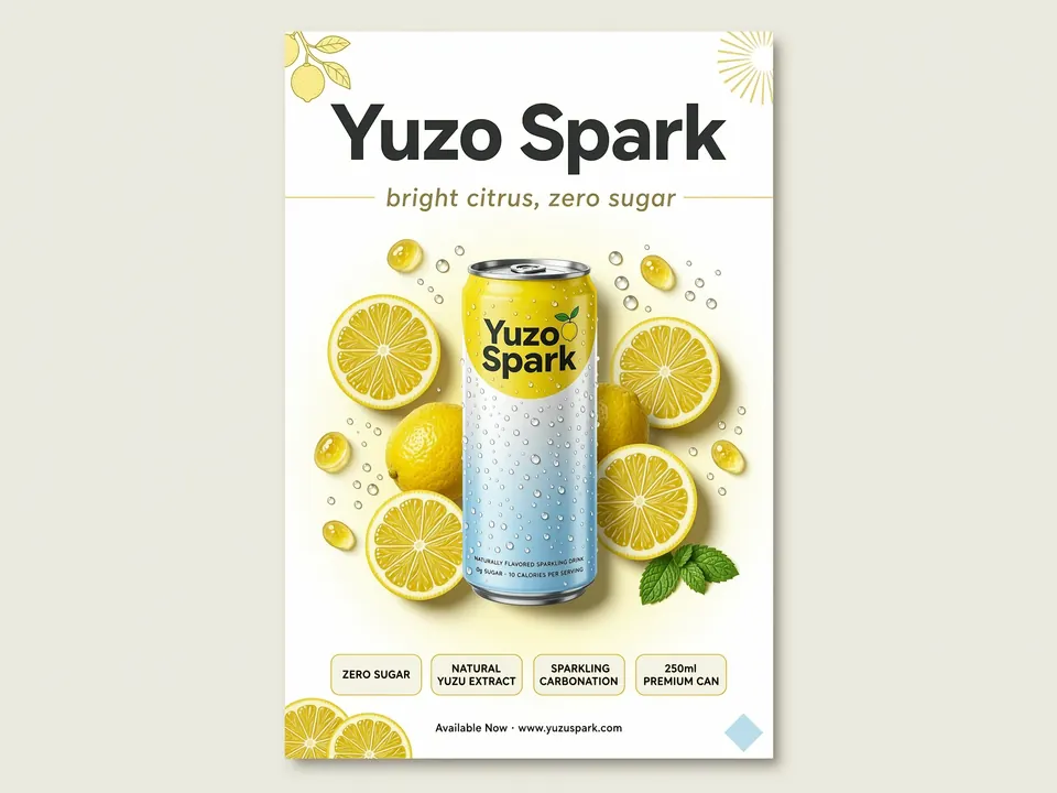 Product Launch Poster